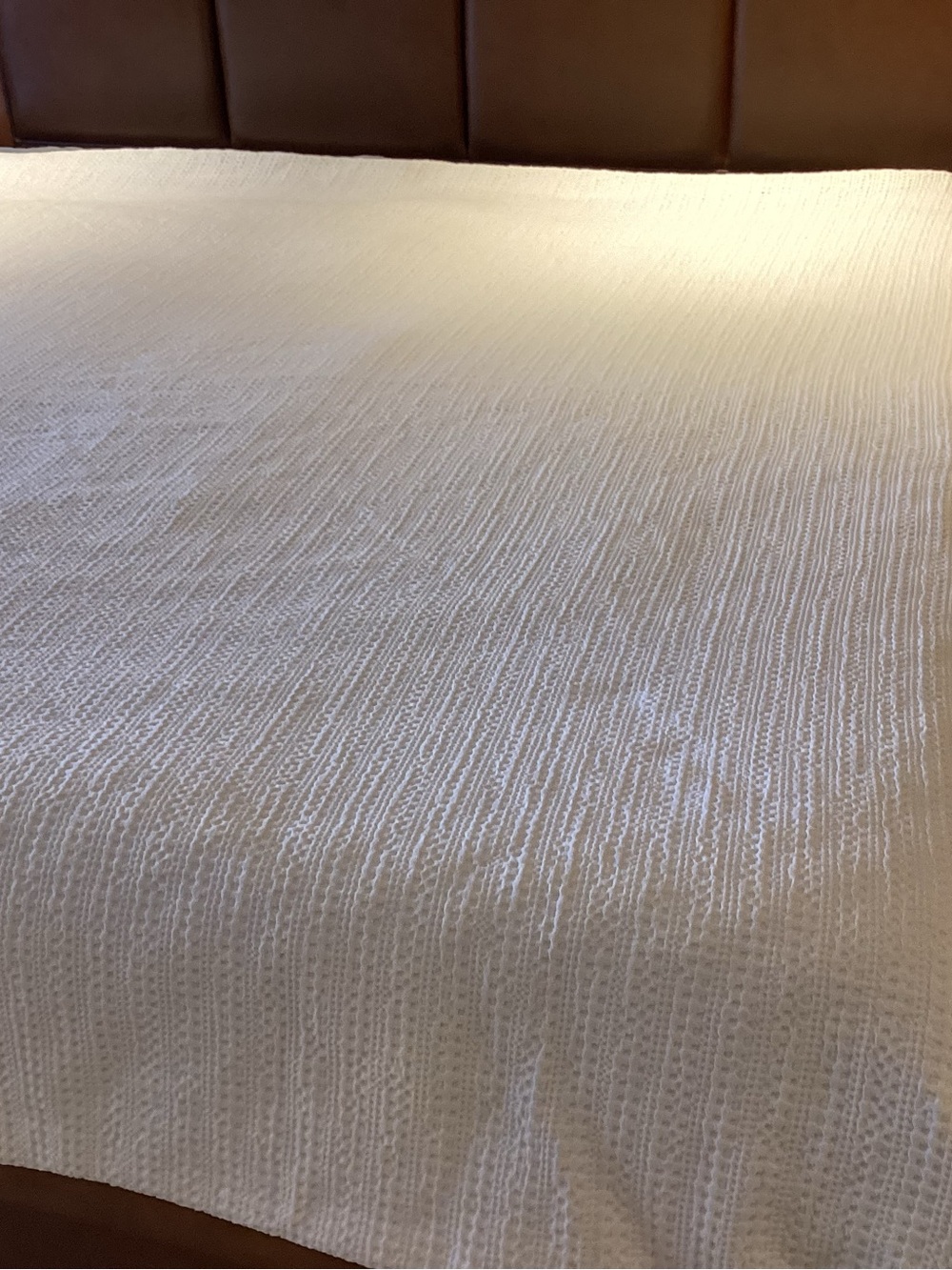 Pottery Barn Honeycomb Cotton Duvet Cover king